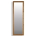 Nástěnné zrcadlo Canada Kaštanová Dřevo Sklo 48 x 150 x 2 cm (2 kusů)