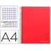 Notebook Liderpapel BA28 Red A4 140 Sheets