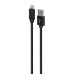 Cable USB a Lightning GEMBIRD CCDB-mUSB2B-AMLM-6 Negro 1,8 m