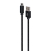 Micro USB - USB kabelis GEMBIRD CCDB-mUSB2B-AMBM-6 Juoda 1,8 m