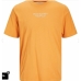 Pánske tričko s krátkym rukávom Jack & Jones JPRBLUARCHIE SS TEE 12217167 Oranžová