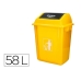 Кошче за боклук Q-Connect KF10062 Жълт Пластмаса 58 L