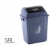 Coș de gunoi pentru hârtie Q-Connect KF16746 Gri Plastic 58 L