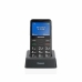 Tlačítkový mobilný telefón Panasonic KX-TU155EXBN Čierna