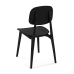 Καρέκλα Versa Μαύρο 39,5 x 80 x 41,5 cm (4 Μονάδες)