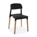 Stuhl Versa Schwarz 45 x 76 x 42 cm (4 Stück)