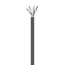 Kabel Sieciowy Sztywny UTP Kategoria 6 Aisens AWG24 Czarny 100 m