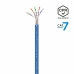 Cablu de Rețea Rigid FTP Categoria 7 Aisens AWG23 Albastru 100 m