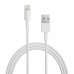 Lightning Cable DURACELL USB5012W White 1 m (1 Unit)