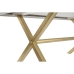 Обеденный стол DKD Home Decor Белый Позолоченный Латунь Древесина манго 180 x 90 x 76 cm