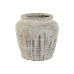Vase Home ESPRIT Hvit Magnesium 28 x 28 x 27,5 cm