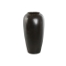 Vaza Home ESPRIT Temno rjava Keramika 16 x 16 x 31 cm