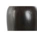 Vaza Home ESPRIT Temno rjava Keramika 16 x 16 x 31 cm