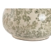 Vrč Home ESPRIT Bijela Smeđa Zelena Gres Keramika Biljni list 21 x 20 x 16 cm