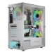 Case computer desktop ATX Logic ARAMIS ARGB Bianco