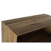 Полка DKD Home Decor Стеклянный Натуральный Переработанная древесина 4 Полки (90 x 40 x 160 cm)