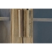 Polcos Szekrény DKD Home Decor Kristály Természetes Újrahasznosított fa 4 Polcok (90 x 40 x 160 cm)