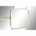 Sieninis veidrodis DKD Home Decor Auksinis Metalinis (97,5 x 2,5 x 56 cm)