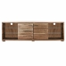 ТВ шкаф DKD Home Decor Коричневый 200 x 40 x 63 cm Стеклянный древесина акации