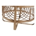Lampadario DKD Home Decor Nero Naturale Bambù Plastica 50 W 220 V 37 x 37 x 46 cm