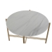Postranní stolek DKD Home Decor Zlatá Kov Mramor 65 x 65 x 45 cm