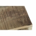 Sivupöytä DKD Home Decor 130 x 40 x 89 cm Luonnollinen Musta Metalli Mangopuu