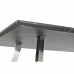 Masă de Sufragerie DKD Home Decor Negru Oțel Lemn MDF 160 x 90 x 76 cm