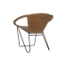 ēdamistabas krēsls DKD Home Decor Melns Gaiši brūns 81 x 67 x 71 cm