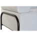 Sofa DKD Home Decor Svart Metall Polyester Seleste (154 x 76 x 76 cm)