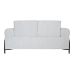 Sofa DKD Home Decor Czarny Metal Poliester Celeste (154 x 76 x 76 cm)