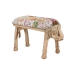 Stolička DKD Home Decor Slon Vícebarevný mangové dřevo 65 x 31,7 x 38 cm