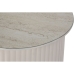 Beistelltisch Home ESPRIT Weiß Beige Hellbraun Metall aus Keramik 70 x 46 x 38 cm