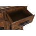 Sivupöytä DKD Home Decor Puu Metalli Tummanruskea (90 x 40 x 90 cm)