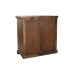 Sivupöytä DKD Home Decor Puu Metalli Tummanruskea (90 x 40 x 90 cm)