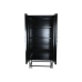 Ντουλάπι DKD Home Decor Μαύρο Λευκό Κόκαλο Ρητίνη Ξύλο MDF (75 x 40 x 180 cm)