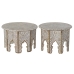 Set od dvije stolice DKD Home Decor Prirodno 75 x 75 x 45 cm 70 x 70 x 46 cm