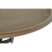 Mazs galdiņš DKD Home Decor Egle Melns Metāls 60 x 60 x 63,5 cm