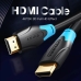 HDMI Kabel Vention Černý Černá/modrá 1,5 m