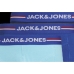 Férfi boxer alsó Jack & Jones  SOLID TRINKS 12255826  Kék