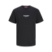T-shirt à manches courtes homme Jack & Jones JORARUBA PUFF BRANDING TEE SS 12255557 Noir