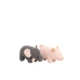 Αρκουδάκι Crochetts Bebe Γκρι Ελέφαντας Γουρούνι 30 x 13 x 8 cm 2 Τεμάχια