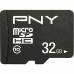 Carte Mémoire Micro SD avec Adaptateur PNY Performance Plus 32 GB