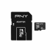 Mikro-SD-hukommelseskort med adapter PNY Performance Plus 32 GB