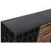 Ormarić s ladicama Home ESPRIT Smeđa Crna Metal Jela Loft 122,5 x 32,5 x 74 cm
