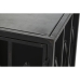 Cassettiera Home ESPRIT Marrone Nero Metallo Abete Loft 122,5 x 32,5 x 74 cm