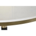 Masă de Sufragerie DKD Home Decor 93 x 93 x 79,5 cm Negru Auriu* Metal Alb Marmură
