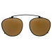 Унисекс солнечные очки с зажимом Vuarnet VD190100032121