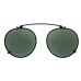 Unisex solbriller med klips Vuarnet VD190500021121