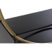 Лавица DKD Home Decor Черен Златен Метал Топола 160 x 35 x 180 cm