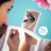 Складное светодиодное зеркало 3-в-1 с органайзером для макияжа Panomir InnovaGoods